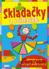 Skladačky z nálepiek – modrý zošit