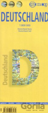 Deutschland, Germany 1:800 000