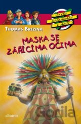 Maska se zářícíma očima