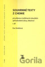 Souhrnné texty z chemie pro přípravu k přijímacím zkouškám I.