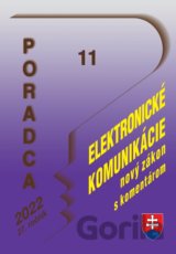 Poradca 11/2022 - Zákon o elektronických komunikáciách (nový zákon s komentárom)