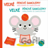 Velké pěnové samolepky: Myšák / Veľké penové samolepky: Myška