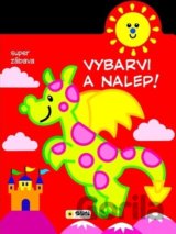 Vybarvi a nalep! Dráček