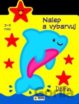 Nalep a vybarvuj - Delfín