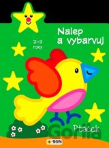 Nalep a vybarvuj - Ptáček