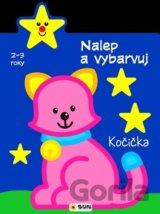 Nalep a vybarvuj - Kočička