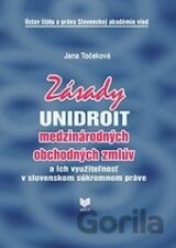Zásady UNIDROIT medzinárodných obchodných zmlúv
