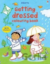 Getting Dressed Colouring Book with Stickers