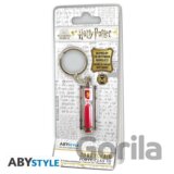 Harry Potter 3D kovová kľúčenka - Presýpacie hodiny Chrabromil