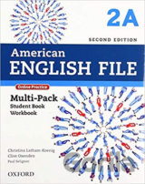 American English File 2: Multipack A with Online Practice (2nd)