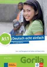 Deutsch echt einfach! A1.1 – Kurs/Übungs. + MP3