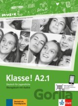Klasse! A2.1 - Übungsbuch mit Audios online