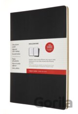 Moleskine - sada 2 plánovacích zošitov Cahier (čierny a hnedý)
