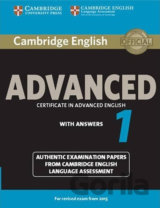 Cambridge English Advanced 1 for Revised Exam from 2015