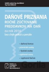 Daňové priznania za rok 2016