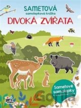 Sametová samolepková knížka - Divoká zvířata