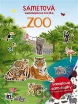Sametová samolepková knížka - Zoo