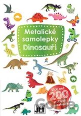 Metalické samolepky - Dinosauři