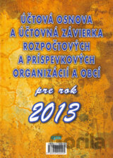 Účtová osnova a účtovna závierka rozpočtových a príspevkových organizácií a obcí pre rok 2013