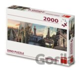 Paříž koláž Panoramic