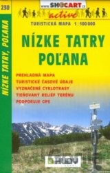 Nízke Tatry, Poľana 1:100 000