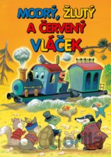 Modrý, žlutý a červený vláček