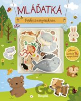 Kniha s magnetkami: Mláďatká