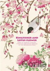 Kingfisher with Lotus Flower