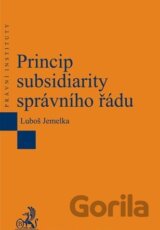 Princip subsidiarity správního řádu