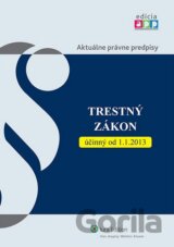 Trestný zákon účinný k 1.1.2013