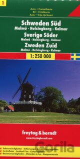 Schweden Süd 1:250 000