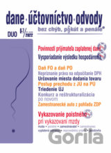 Dane, účtovníctvo, odvody č. 6-7/2022 - Povinnosti prijímateľa zaplatenej dane