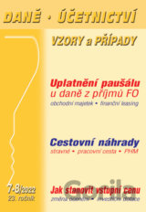 DÚVaP č. 7-8 / 2022 - Vstupní cena, Cestovní náhrady