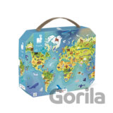 Mapa sveta v kufríku