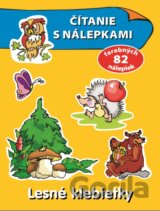 Čítanie s nálepkami - Lesné klebietky