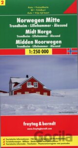 Norwegen Mitte 1:250 000