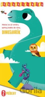 Mesiac sa už vynára, spinkaj sladko do rána - dinosaurík
