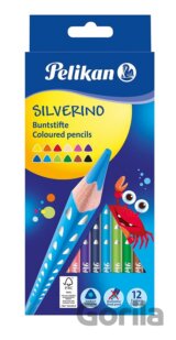 Pastelky Silverino tenké 12ks