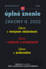 Aktualizácia II/3 / 2022 – Sudcovia a prokurátori