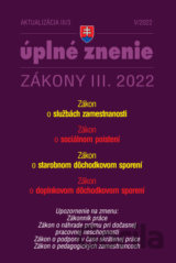 Aktualizácia III/3 / 2022 – Sociálne poistenie a dôchodkové sporenie