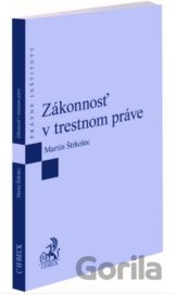 Zákonnosť v trestnom práve