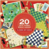 Classic by Djeco: zbierka 20 klasických hier