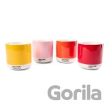 PANTONE Latte termo hrnček set 4ks - Yellow, Red, Orange, Light Pink