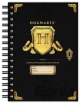 Harry Potter Blok A5 - Rokfort, krúžkový