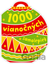 1000 vianočných samolepiek