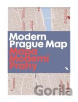 Modern Prague Map: 20th century architecture guide map : Mapa Moderni Prahy