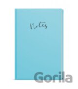 Notes linkovaný Pastel - modrá