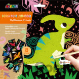 Škrabací obrázky - Dinosauři