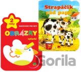Obrázky - Vyfarbi + Strapáčik rád papá (Kolekcia 2 titulov pre najmenších)