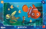 Nemo a želva - rámové puzzle 15 dílků